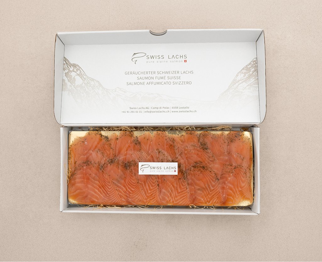 Graved Lachs mit Dill