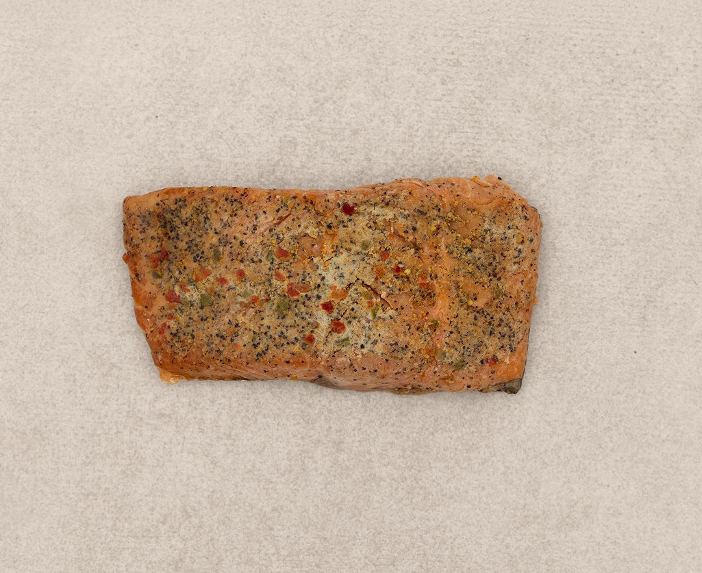 Heiss geräucherter Lachs mit Zitrone & Pfeffer